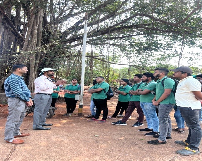 Visit to AICRP Plot at ICAR-CCARI, Old Goa