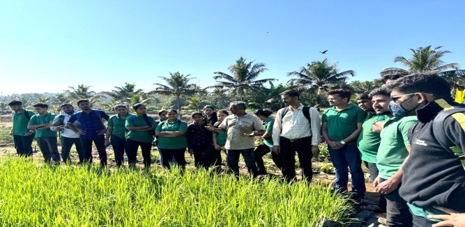Field Visit to farmers field