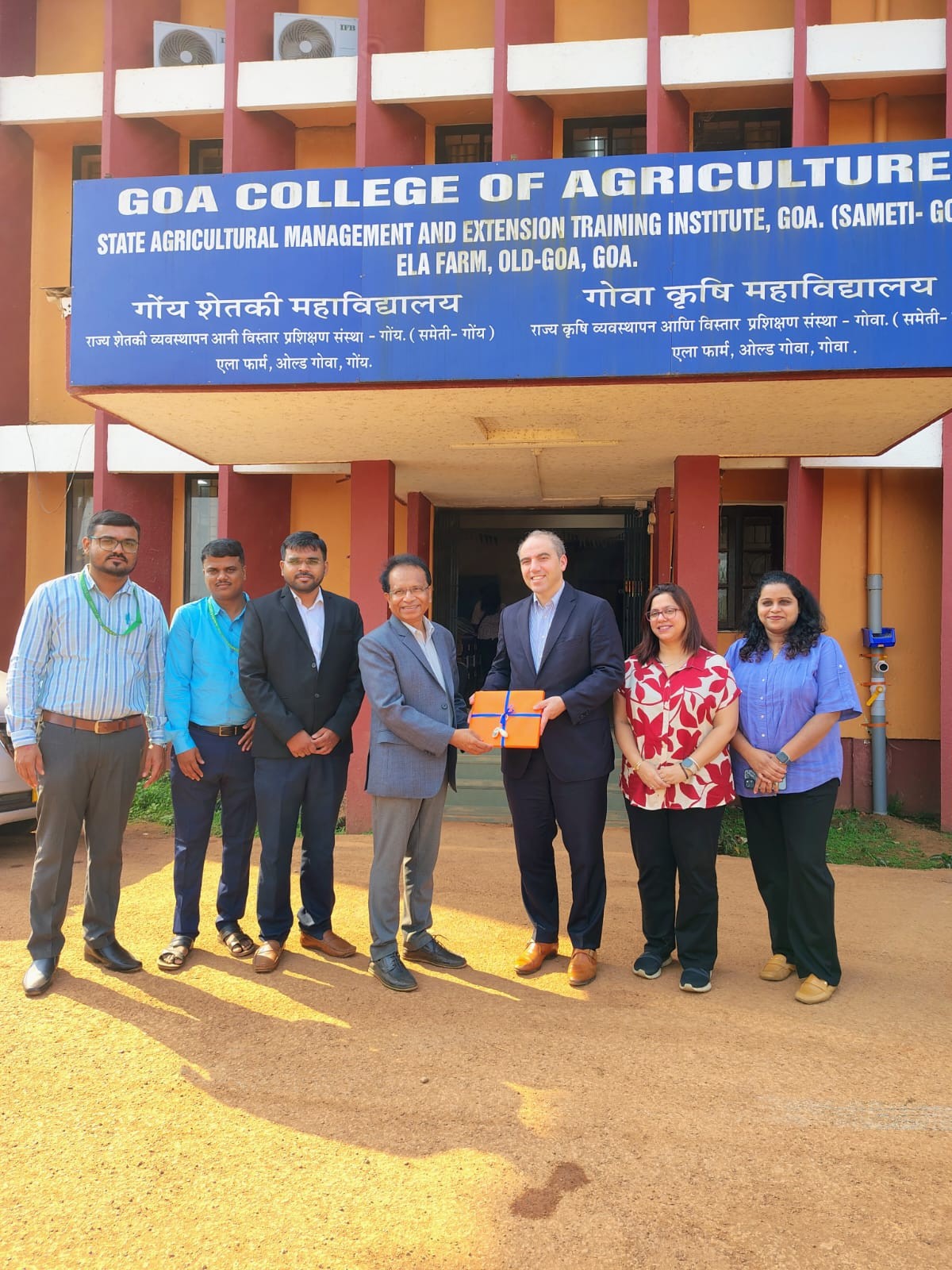 College Visit of Consular General of Netherlands