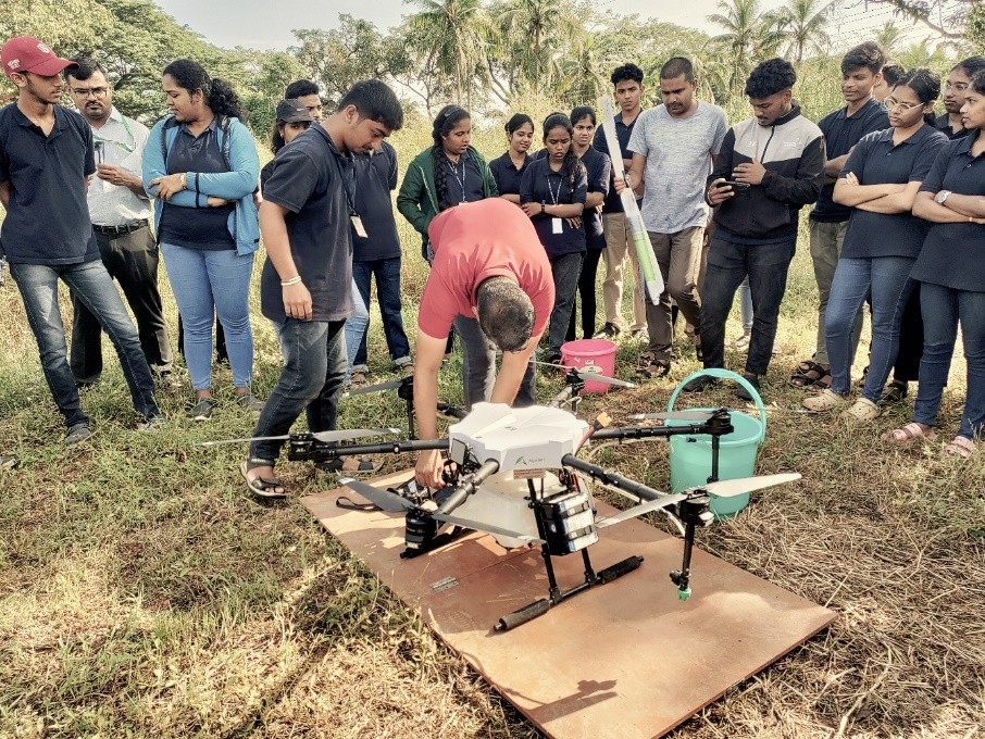 Application of drones for agricultural operations