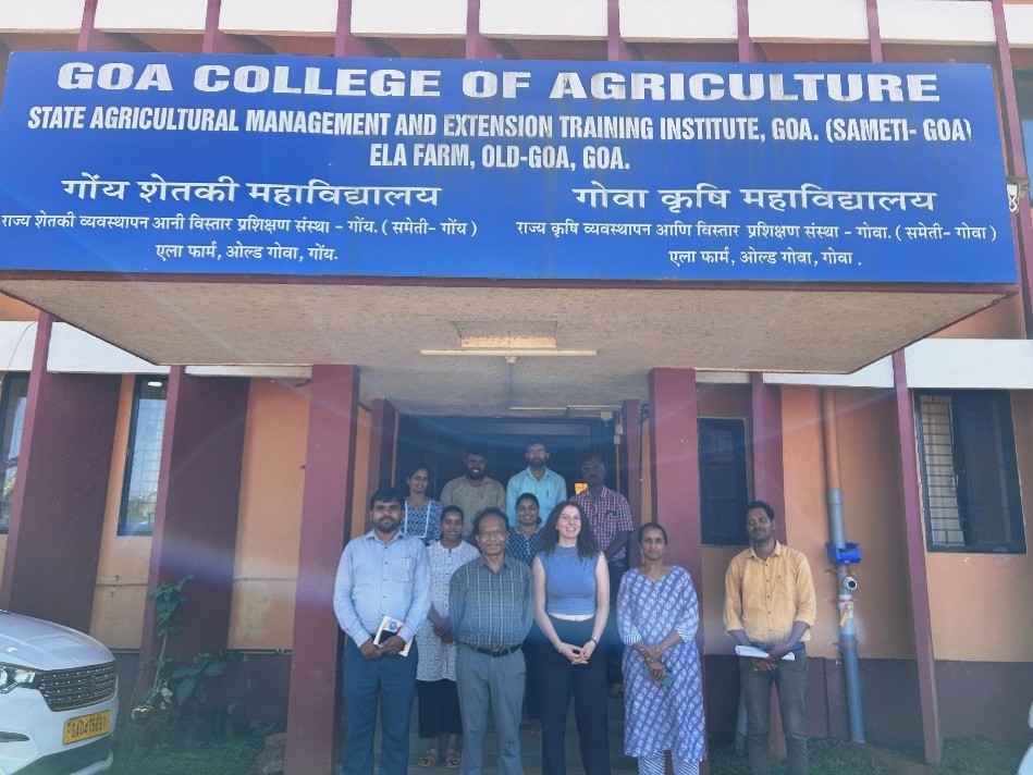 Guided a Dutch student Ms. Amina Masli